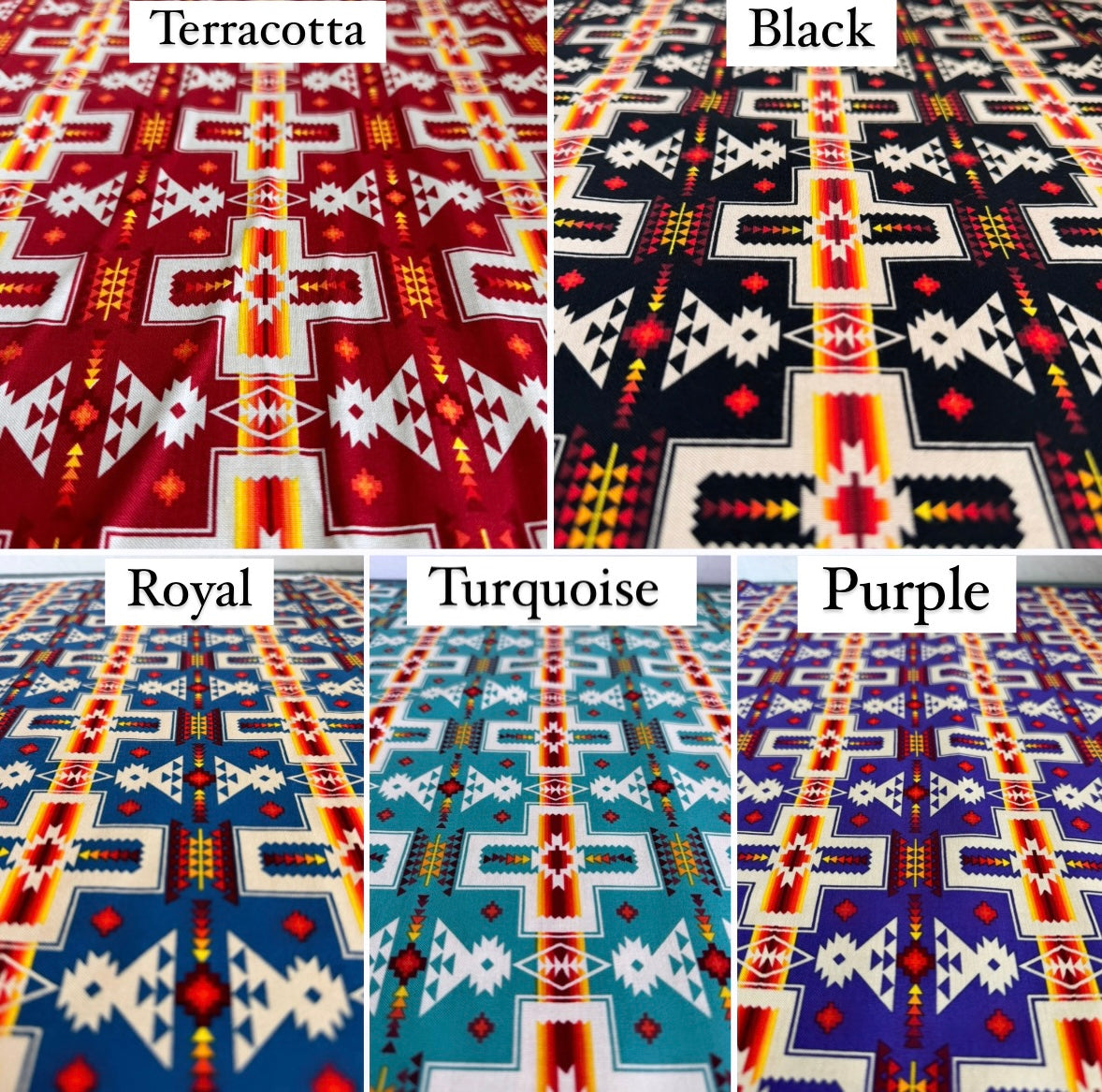 Native Design Cotton Fabrics