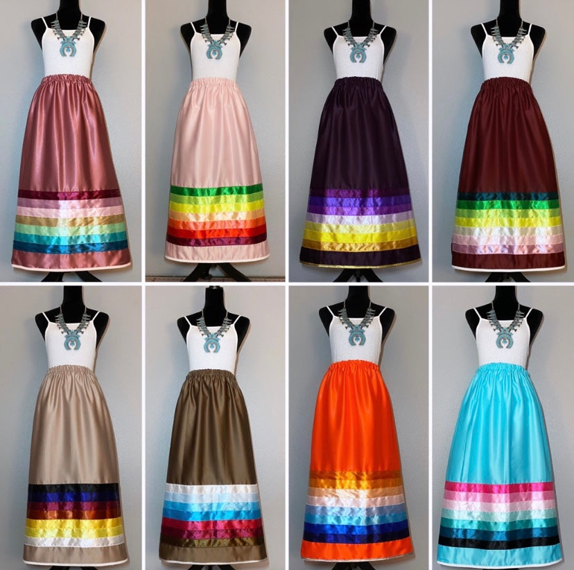 Satin Ribbon Skirts