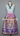 Lt. Pink Princess Florals Overlay Satin Ribbon Skirt