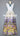 Lavender Emb. Floral Long Overlay Satin Ribbon Skirt
