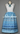 Lt Blue Mini Floral Overlay Satin Ribbon Skirt