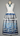 Blues Emb. Floral Long Overlay Satin Ribbon Skirt w/ Pockets
