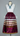 Burgundy Satin Ribbon Skirt w/ Pockets