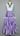 Lavender 3 Tier Velvet Skirt