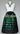 Green+Black Overlay Satin Ribbon Skirt