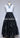 Black 3 Tier Velvet Skirt