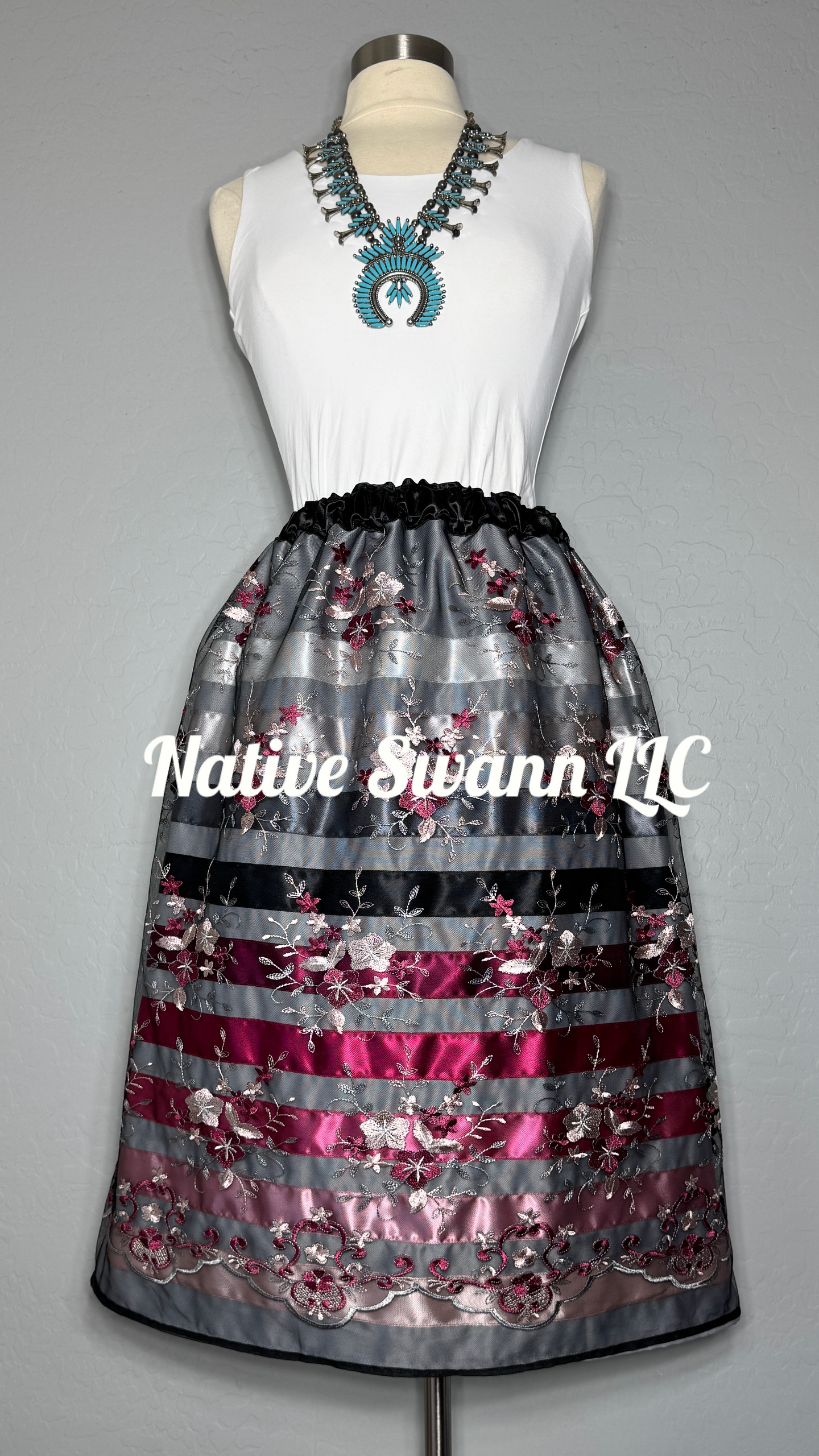 Overlay Satin Ribbon Skirts – Native Swann
