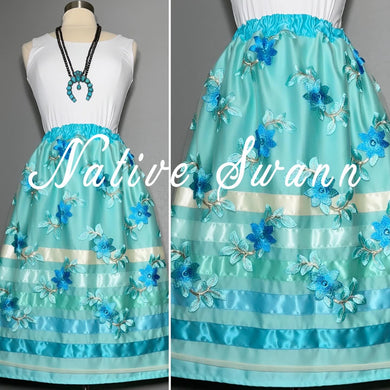 Overlay Satin Ribbon Skirts – Native Swann