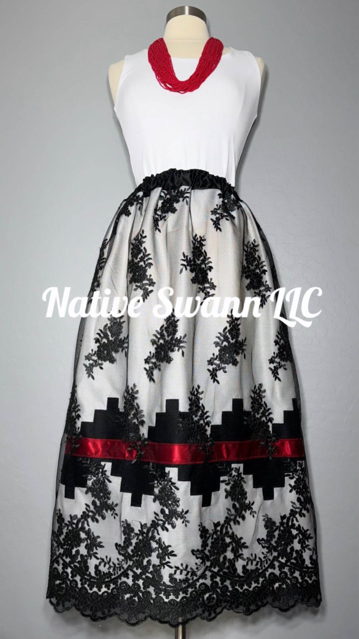 Navajo Wedding Basket Skirt