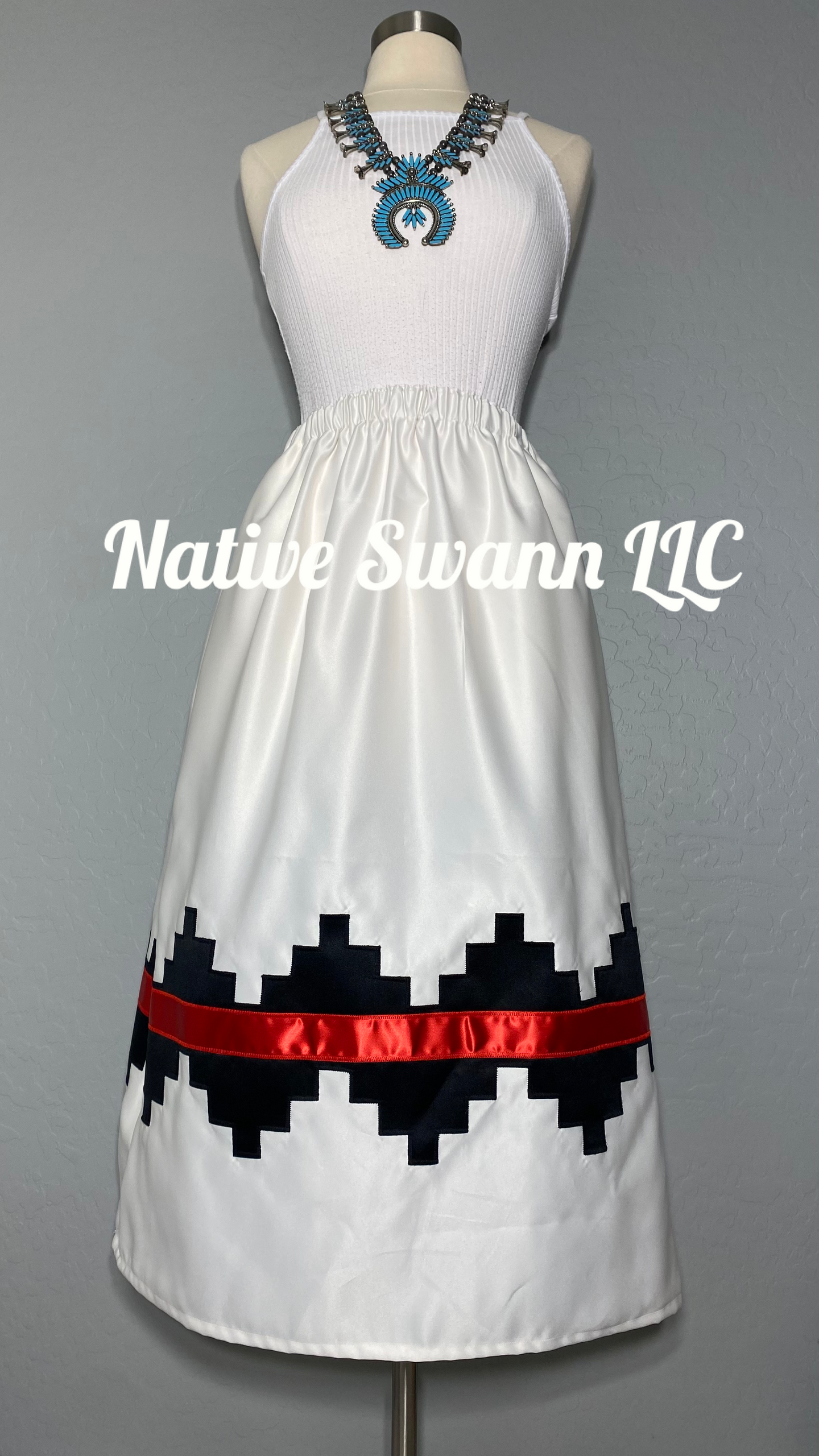 Navajo Basket Design Skirt