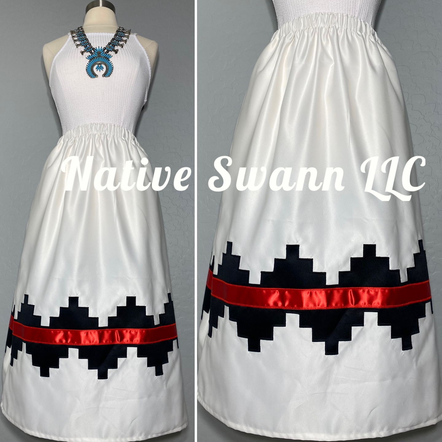 Navajo Basket Design Skirt