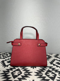 Red-Black-Blue Native Design Mini-Purse