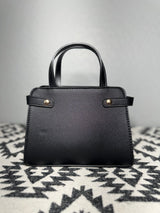 Black Native Design Mini-Purse